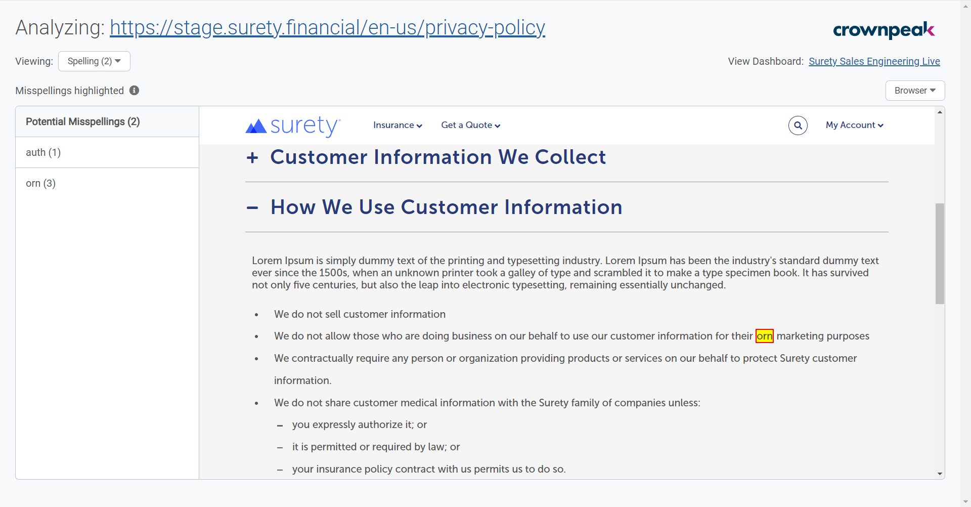 Page Checker 5 _ Crownpeak DQM.png